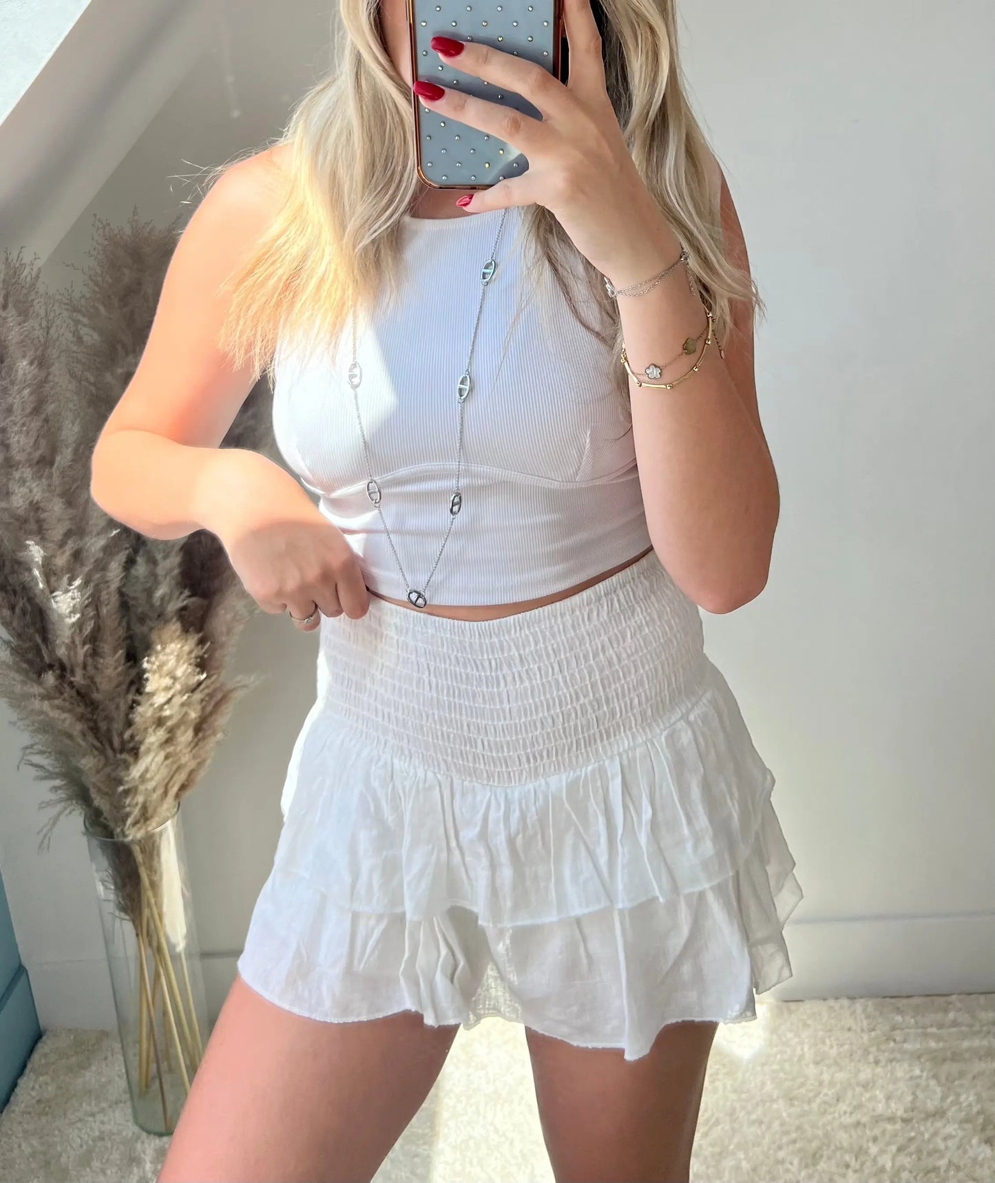 Collier Angela silver MaisonPerla Collection