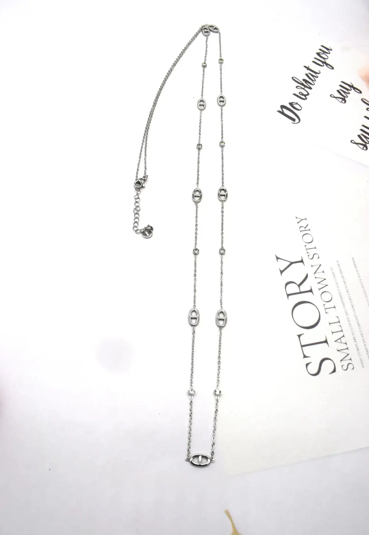 Collier Dana silver MaisonPerla Collection