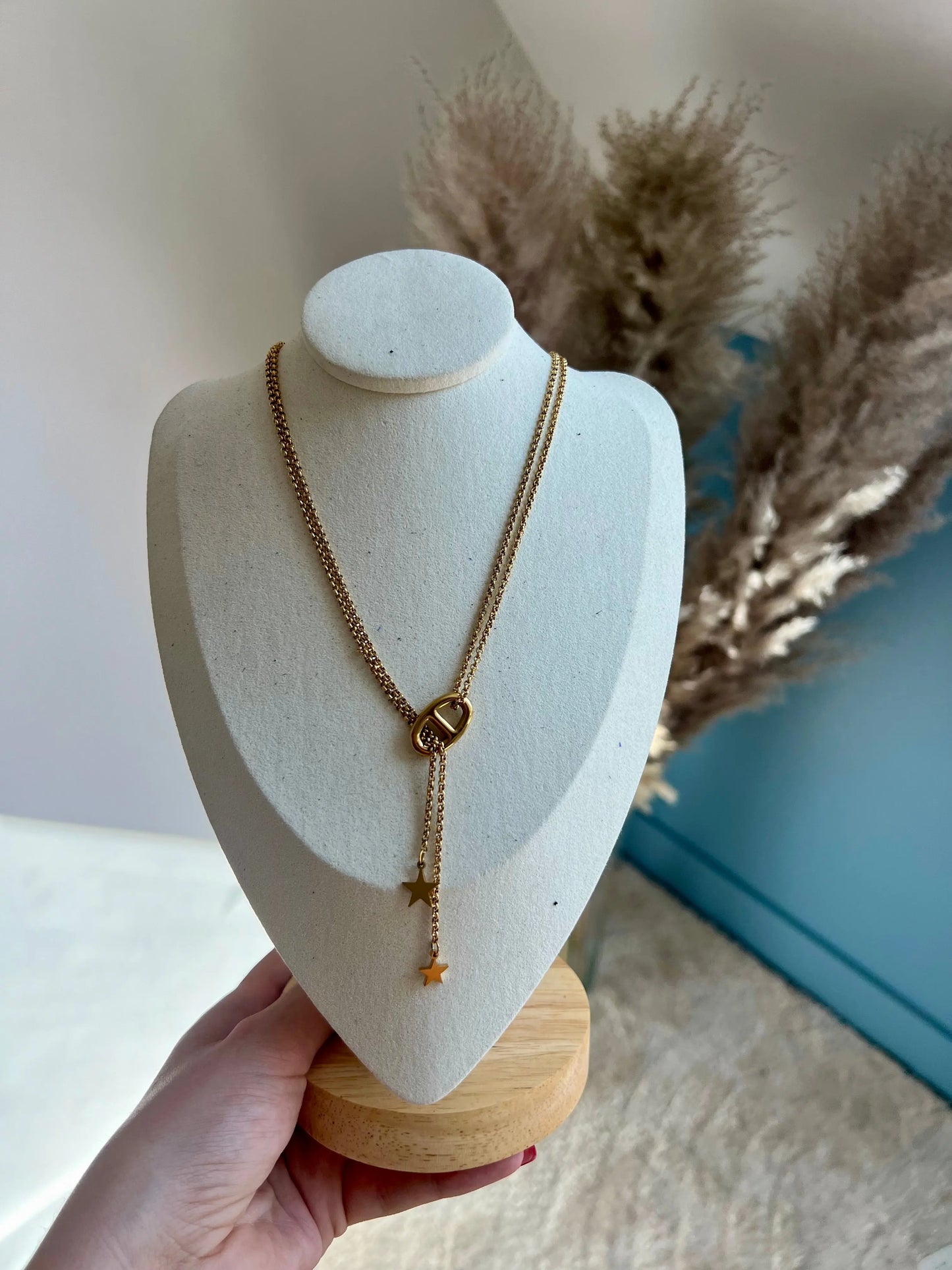 Collier Stella gold MaisonPerla Collection