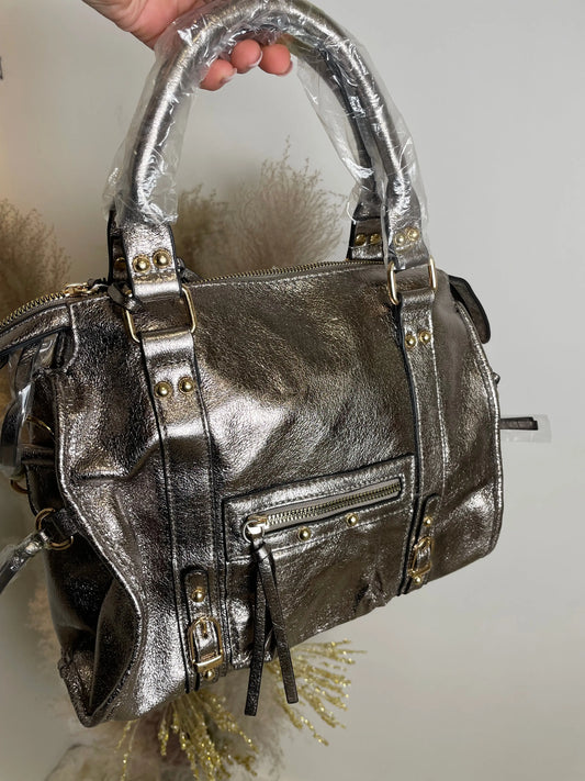 Grand sac Elsa champagne L MaisonPerla Collection