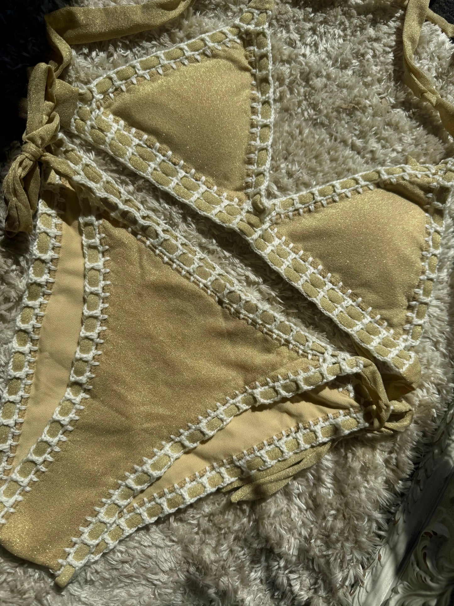 Maillot de bain Ibiza gold MaisonPerla Collection
