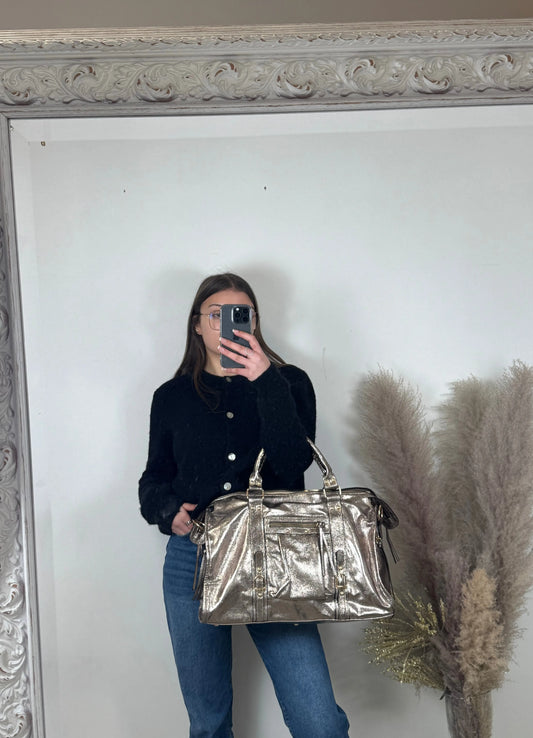 Maxi sac Elsa paillettes champagne XXL MaisonPerla Collection