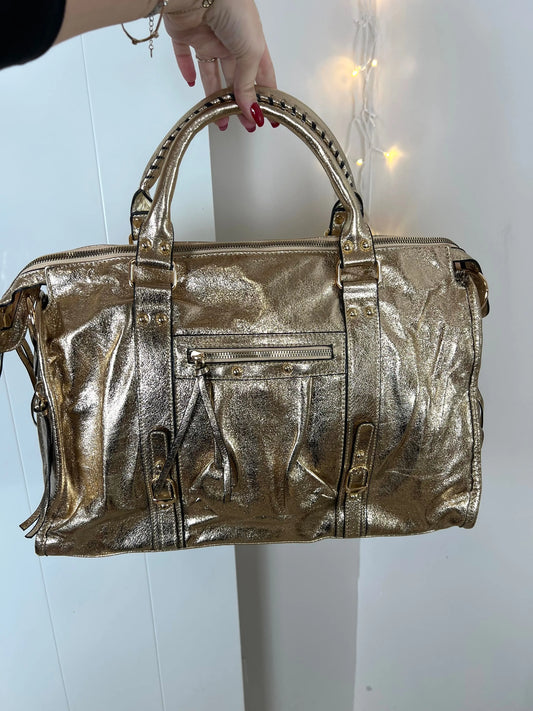 Maxi sac Elsa paillettes gold XXL MaisonPerla Collection
