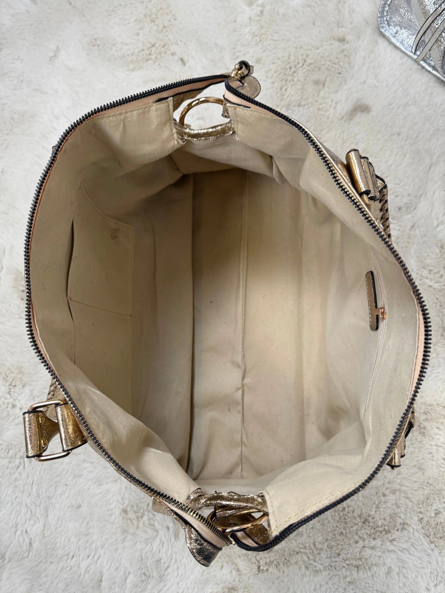 Maxi sac Elsa paillettes gold XXL MaisonPerla Collection