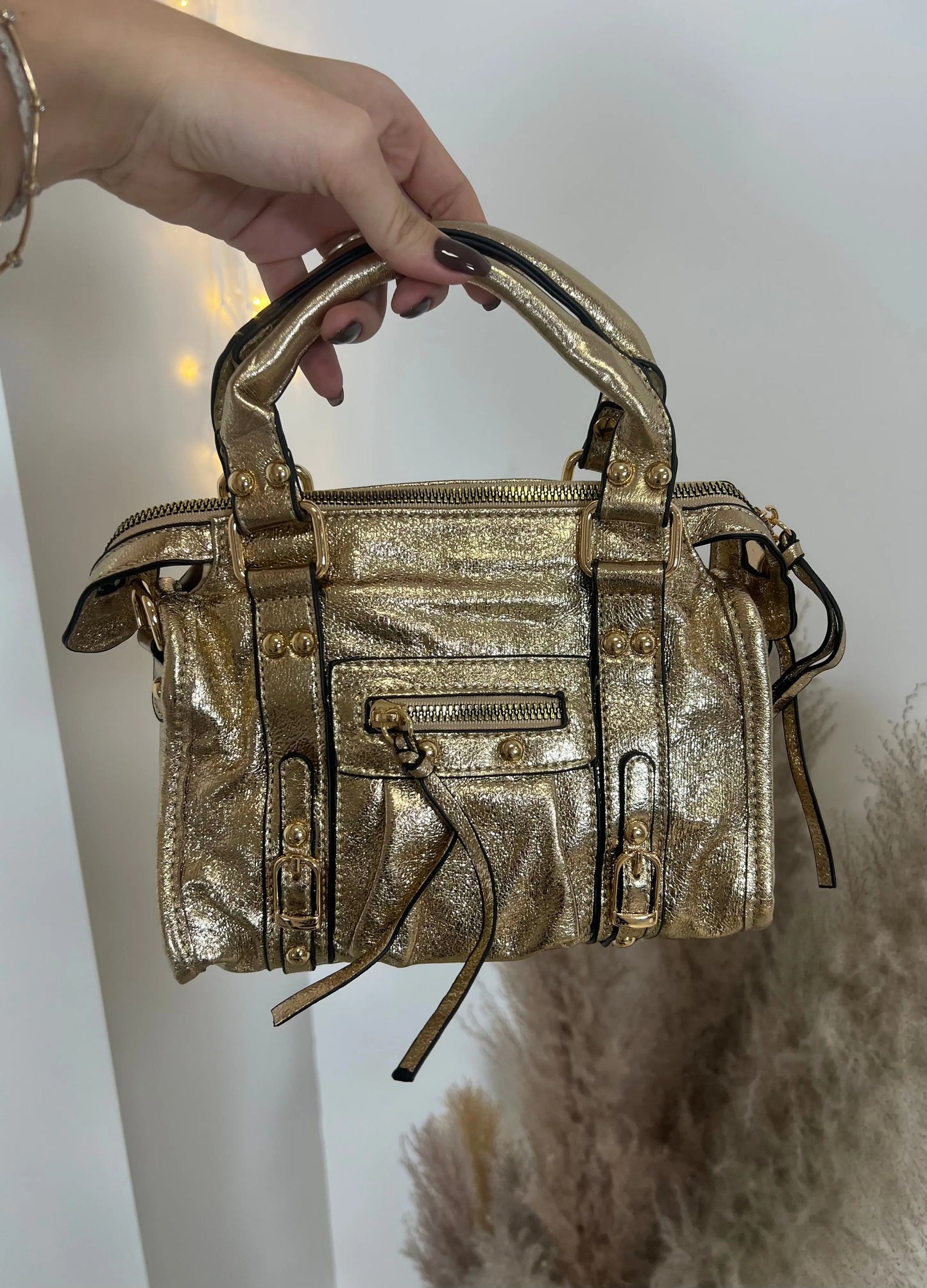 Mini Sac Elsa Gold S MaisonPerla Collection