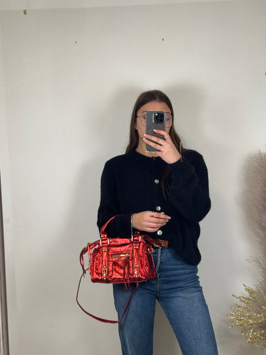 Mini Sac Elsa rouge S MaisonPerla Collection