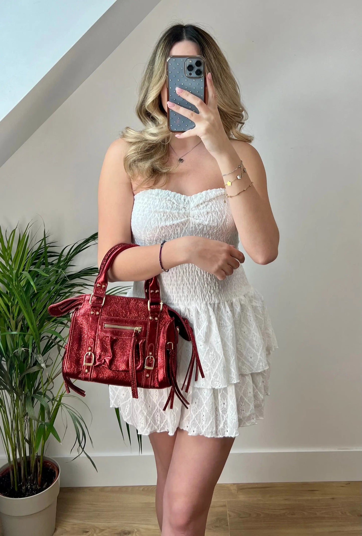 Robe Angelina Blanche MaisonPerla Collection