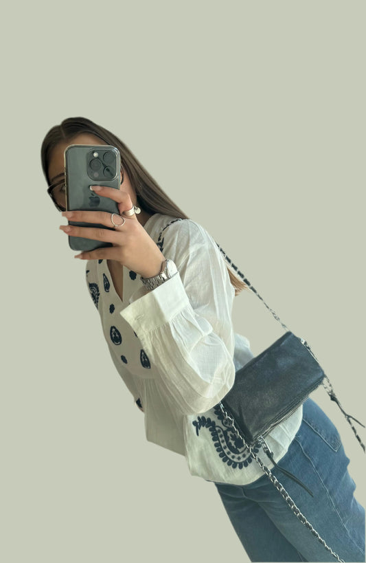 Sac Coralie noir MaisonPerla Collection