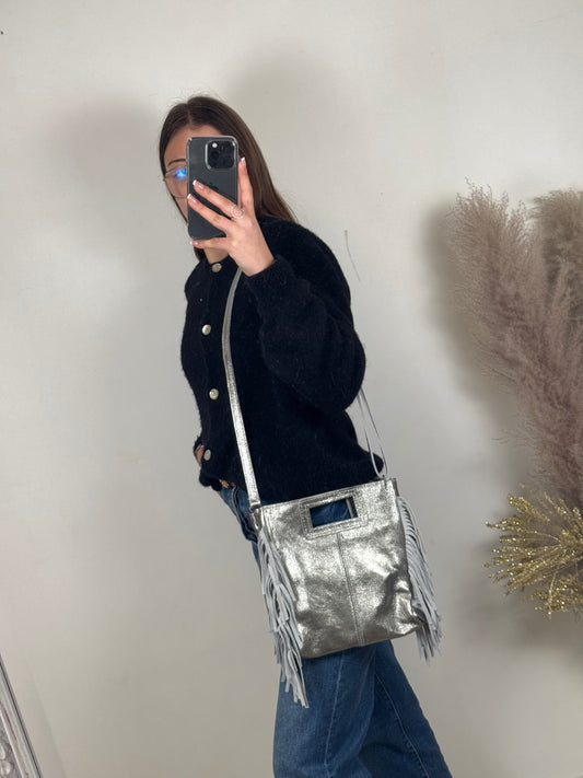 Sac Diane silver MaisonPerla Collection