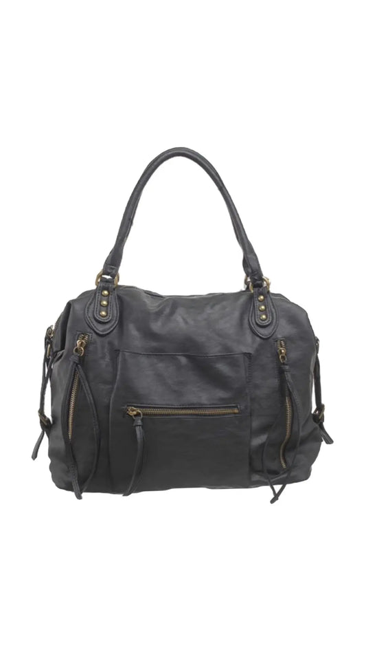 Sac Lila noir vintage précommande expédition le 31/07 MaisonPerla Collection
