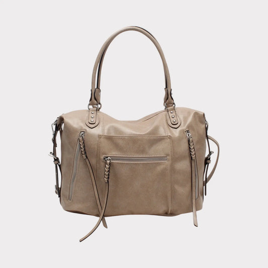 Sac Lila taupe MaisonPerla Collection