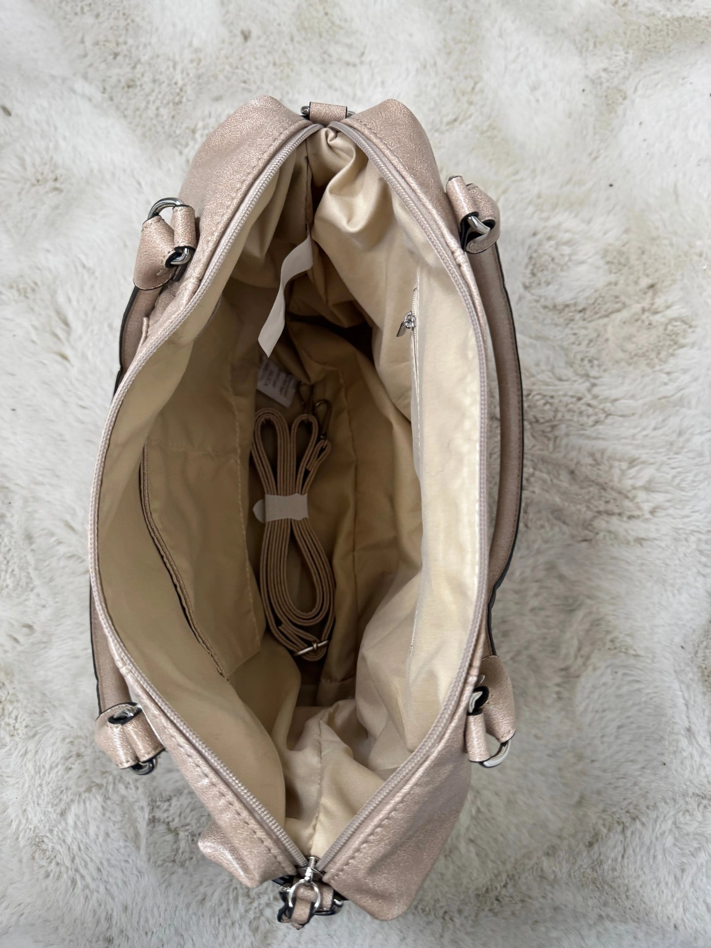 Sac Lila taupe MaisonPerla Collection