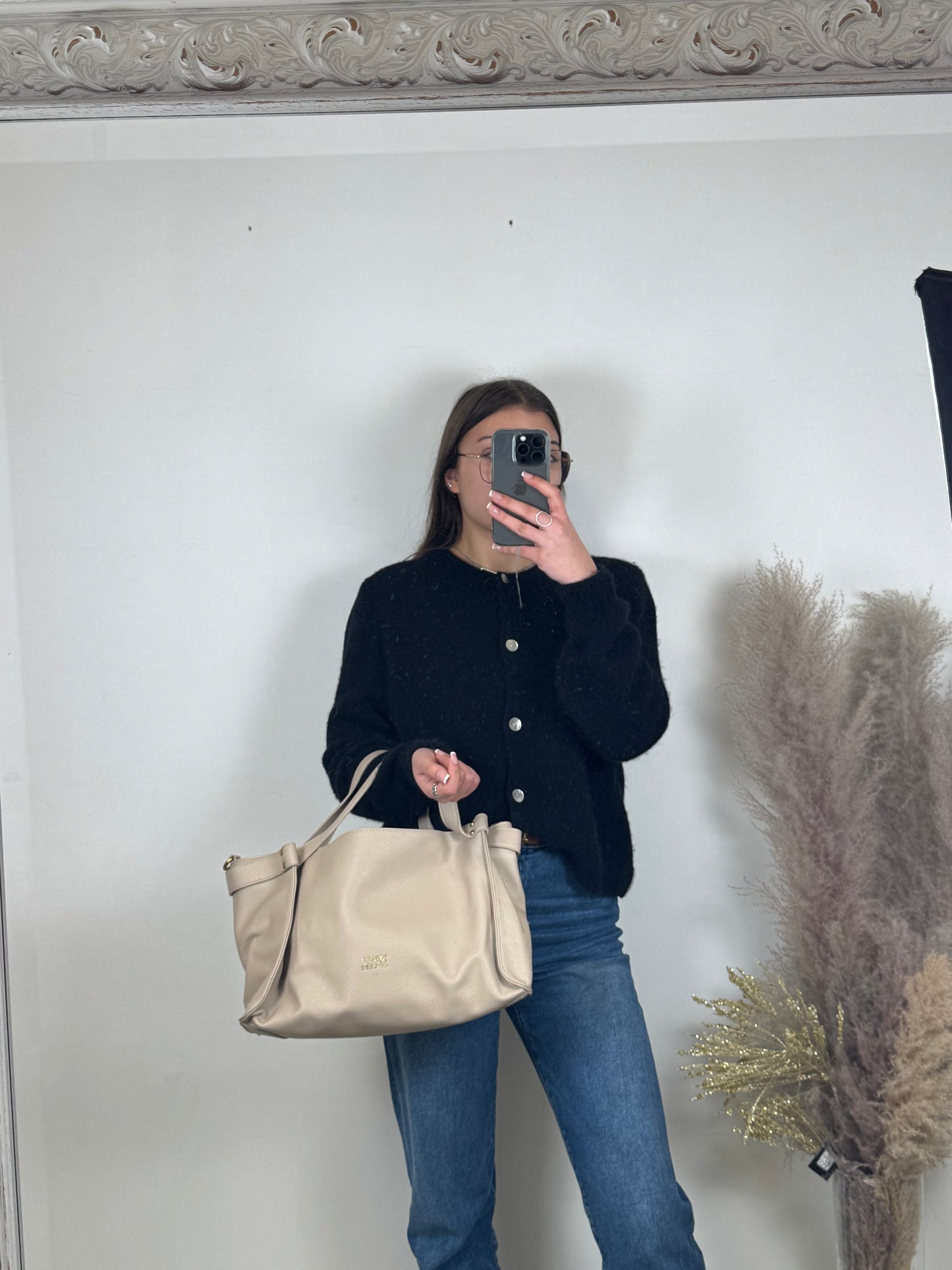 Sac Lili beige MaisonPerla Collection