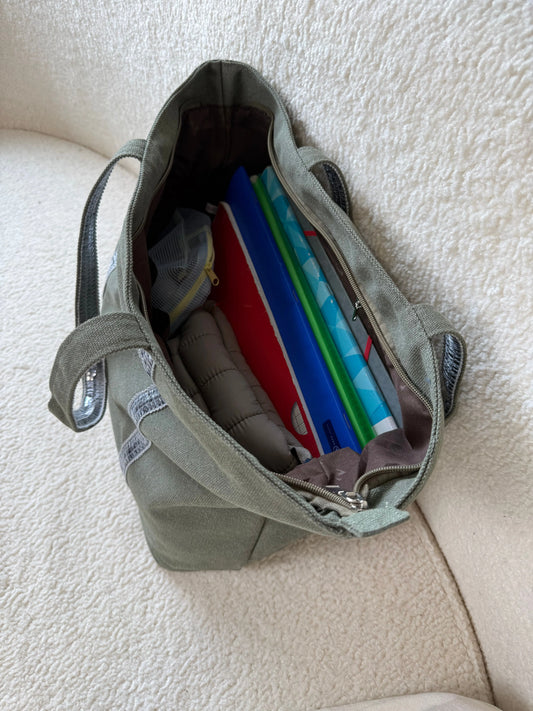 Sac Mia kaki MaisonPerla Collection