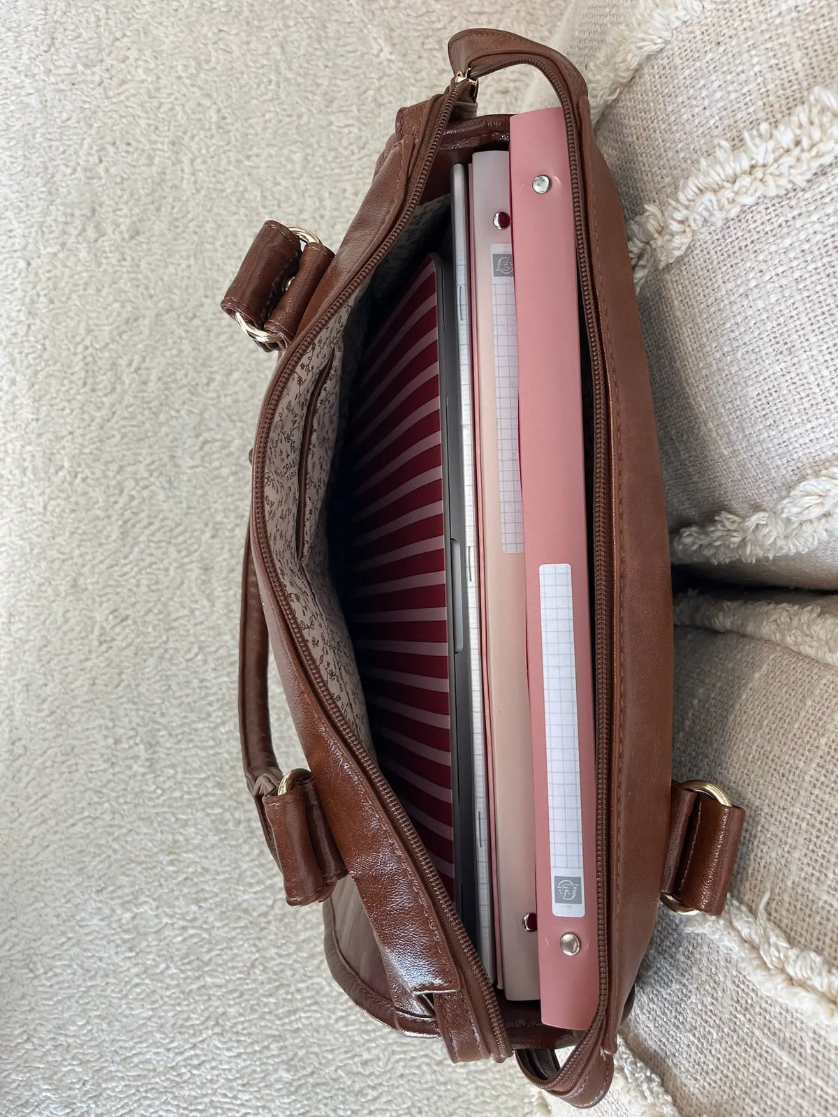 Sac Nina brillant camel MaisonPerla Collection