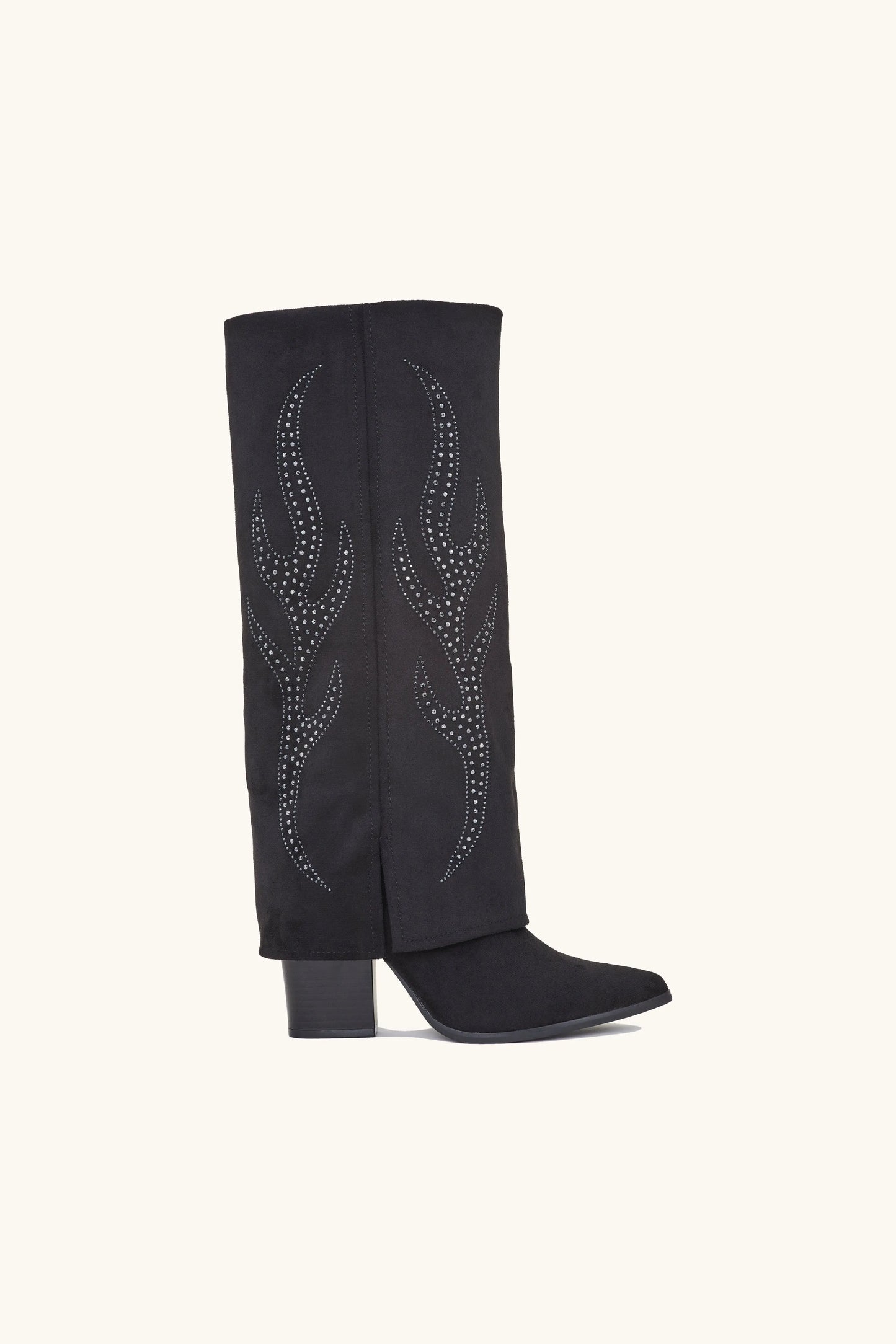 Santiags Clara noir MaisonPerla Collection