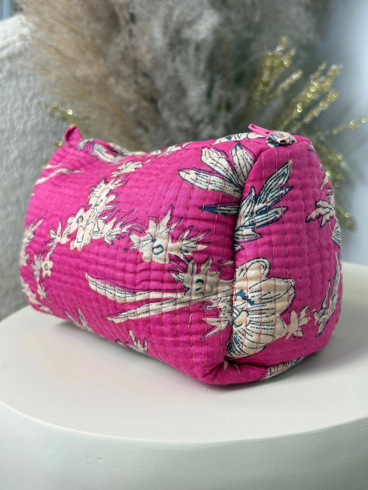 Trousse bohème Nina rose MaisonPerla Collection