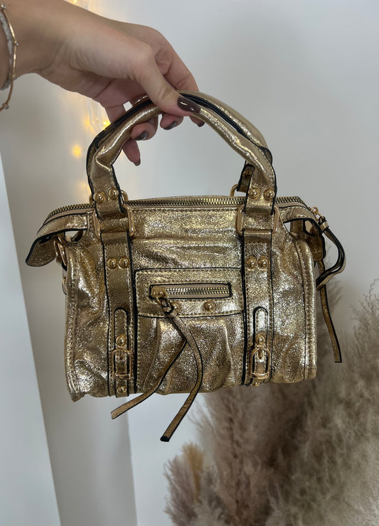 Mini Sac Elsa Gold