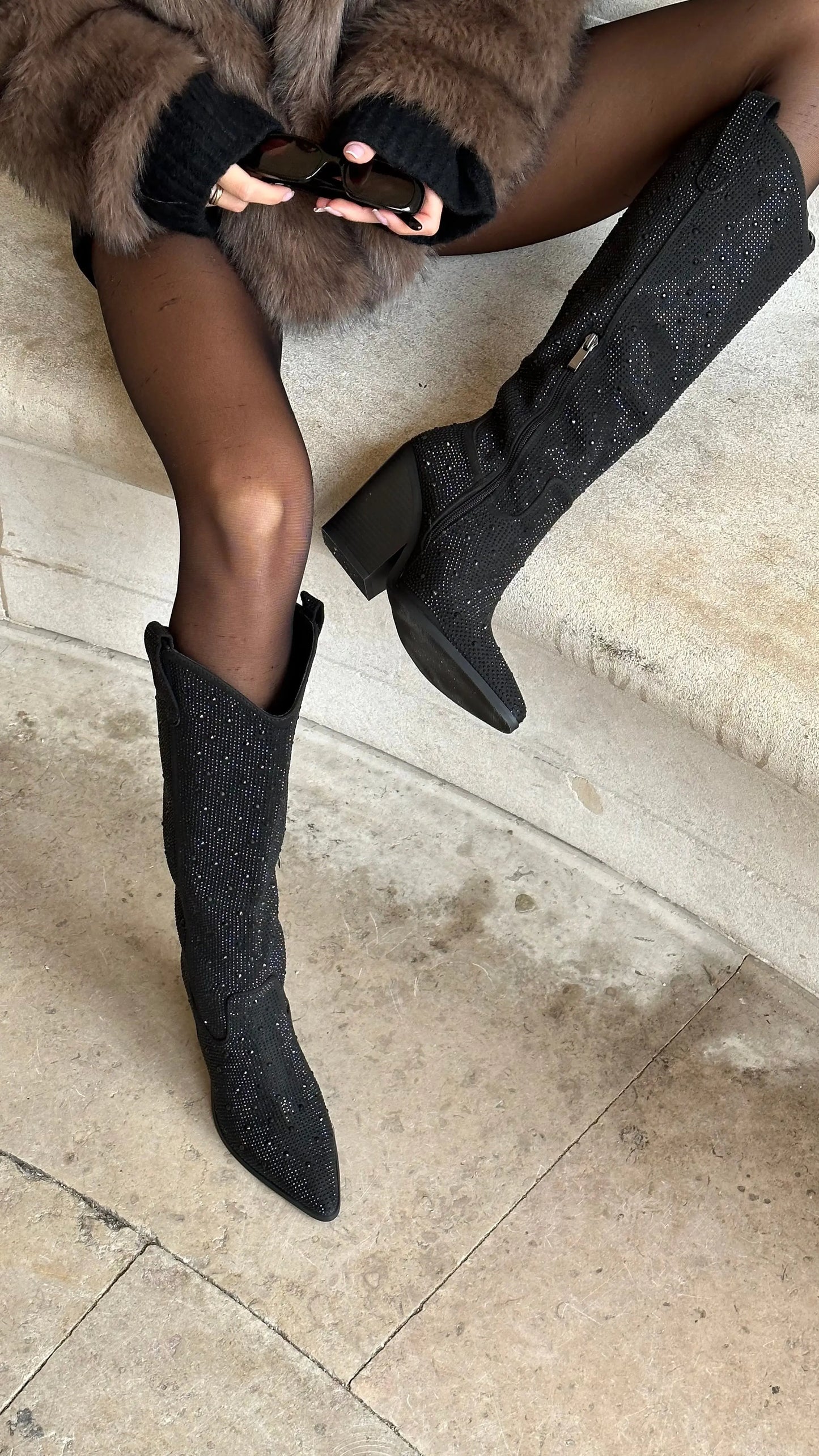 Bottes Luna MaisonPerla Collection