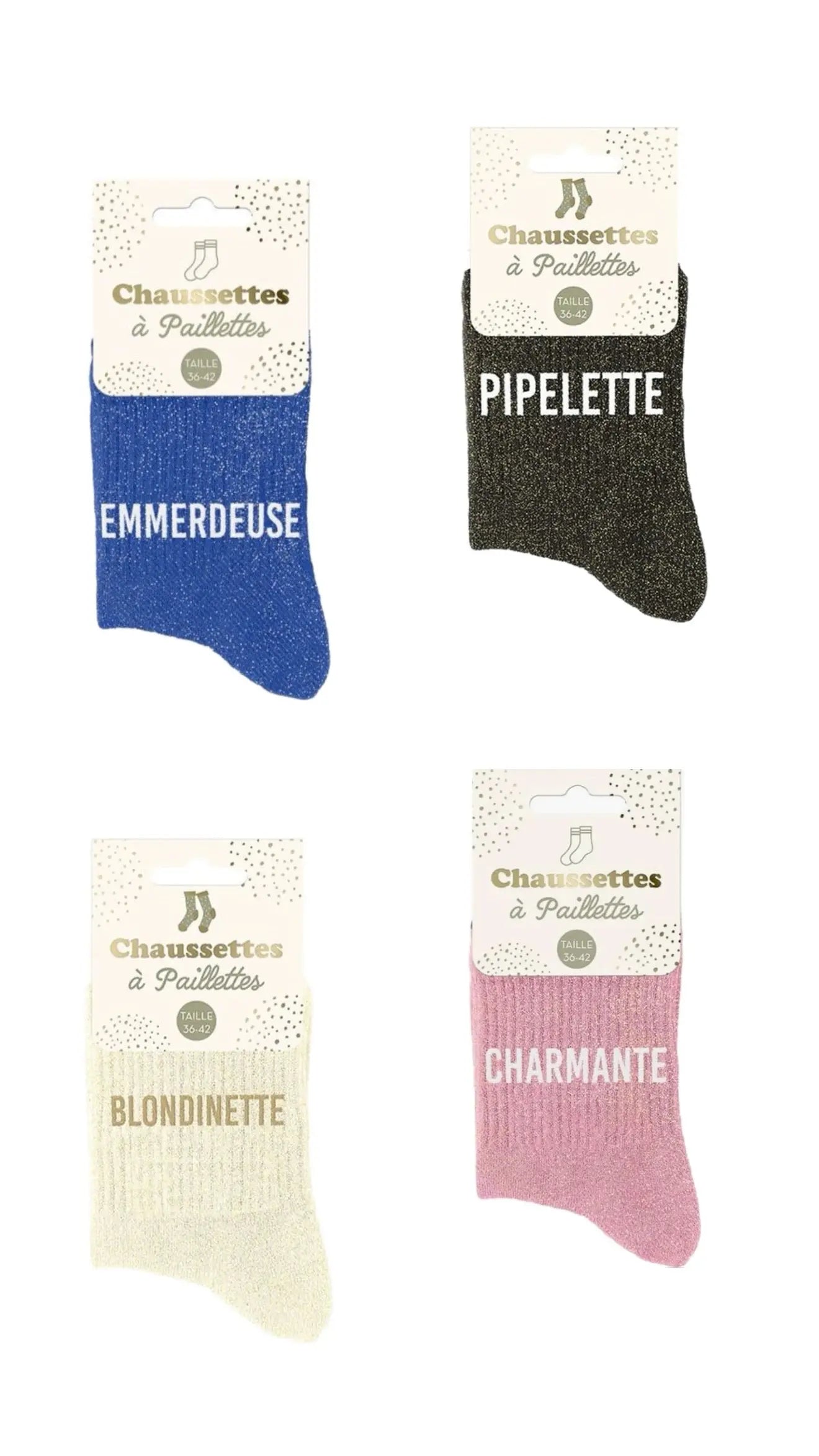 Box chaussettes aléatoires MaisonPerla Collection