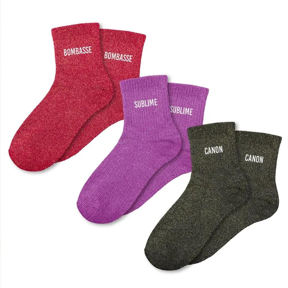 Box chaussettes paillettes Sublime MaisonPerla Collection
