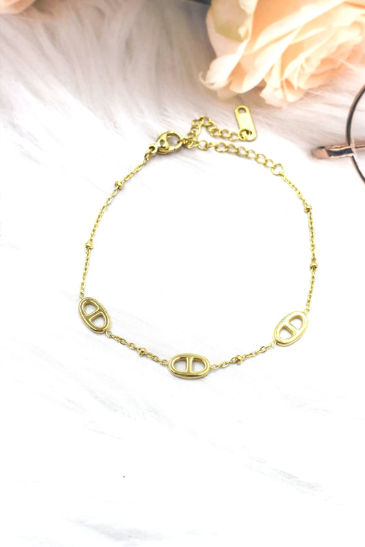 Bracelet Jade or MaisonPerla Collection