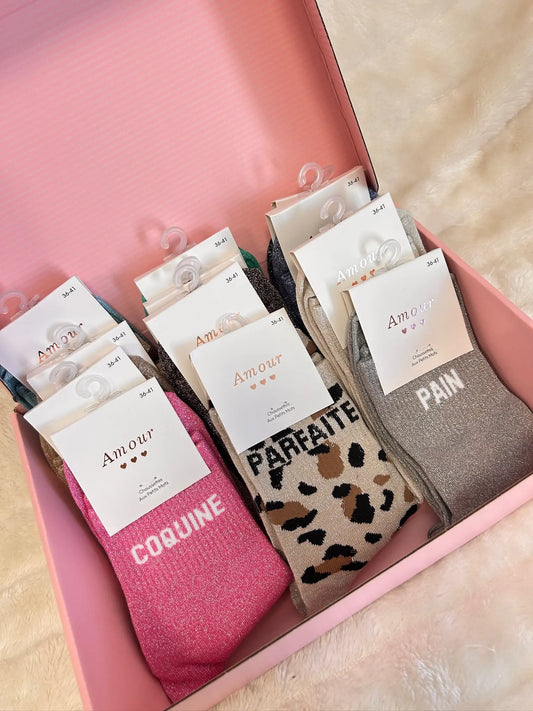 Calendrier de l’avent chaussettes ✨ MaisonPerla Collection