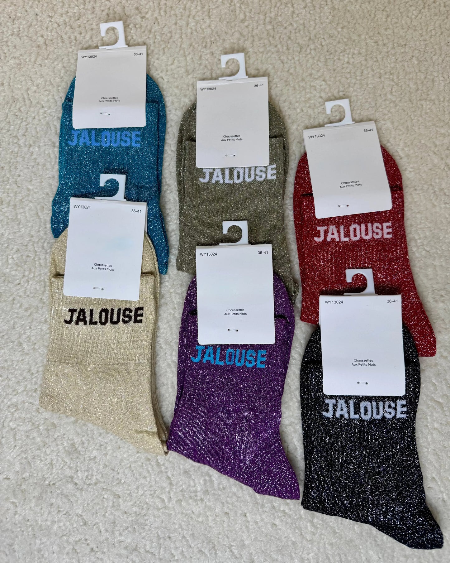 Chausettes paillettes Jalouse MaisonPerla Collection