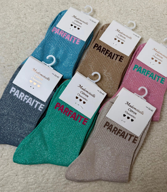 Chausettes paillettes Parfaite MaisonPerla Collection