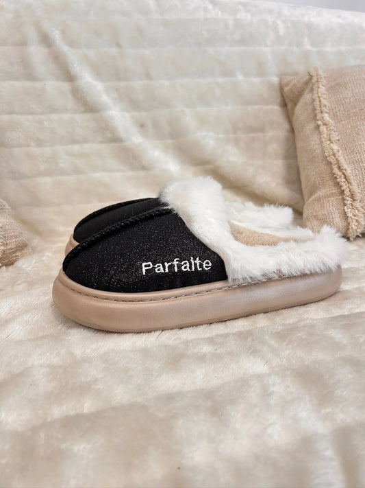 Chaussons à paillettes MaisonPerla Collection