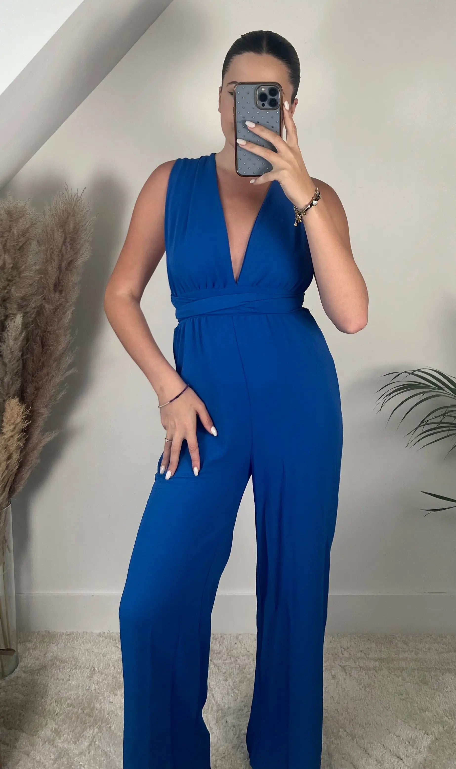 Combinaison Louna Bleu MaisonPerla Collection