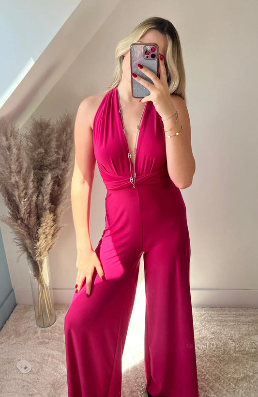 Combinaison Louna fuschia MaisonPerla Collection