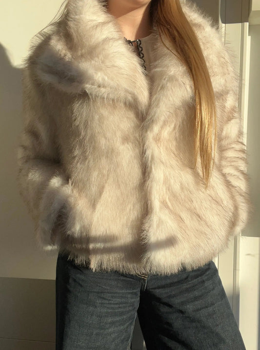 Fourrure Lili-rose beige MaisonPerla Collection