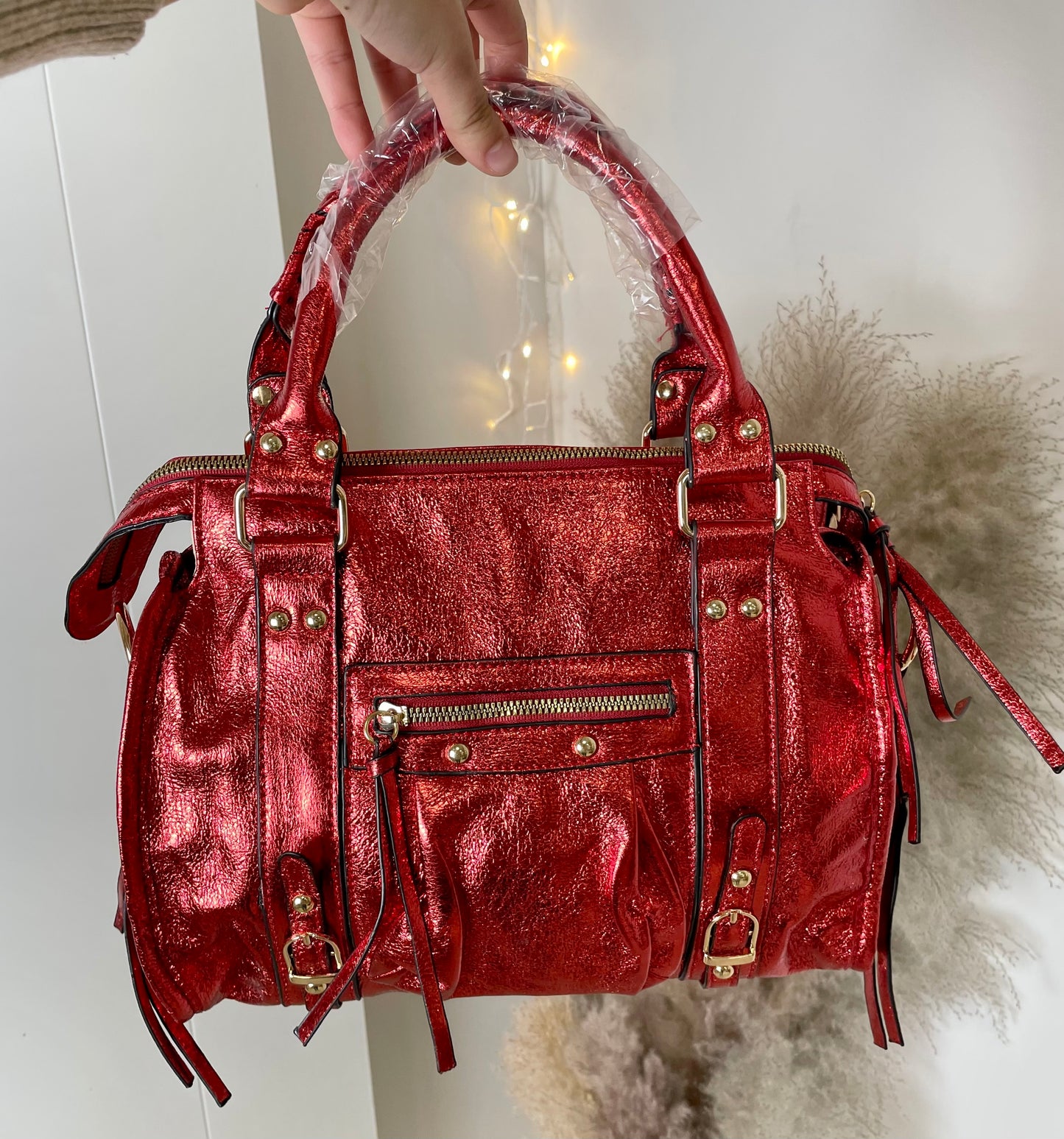 Grand sac Elsa rouge