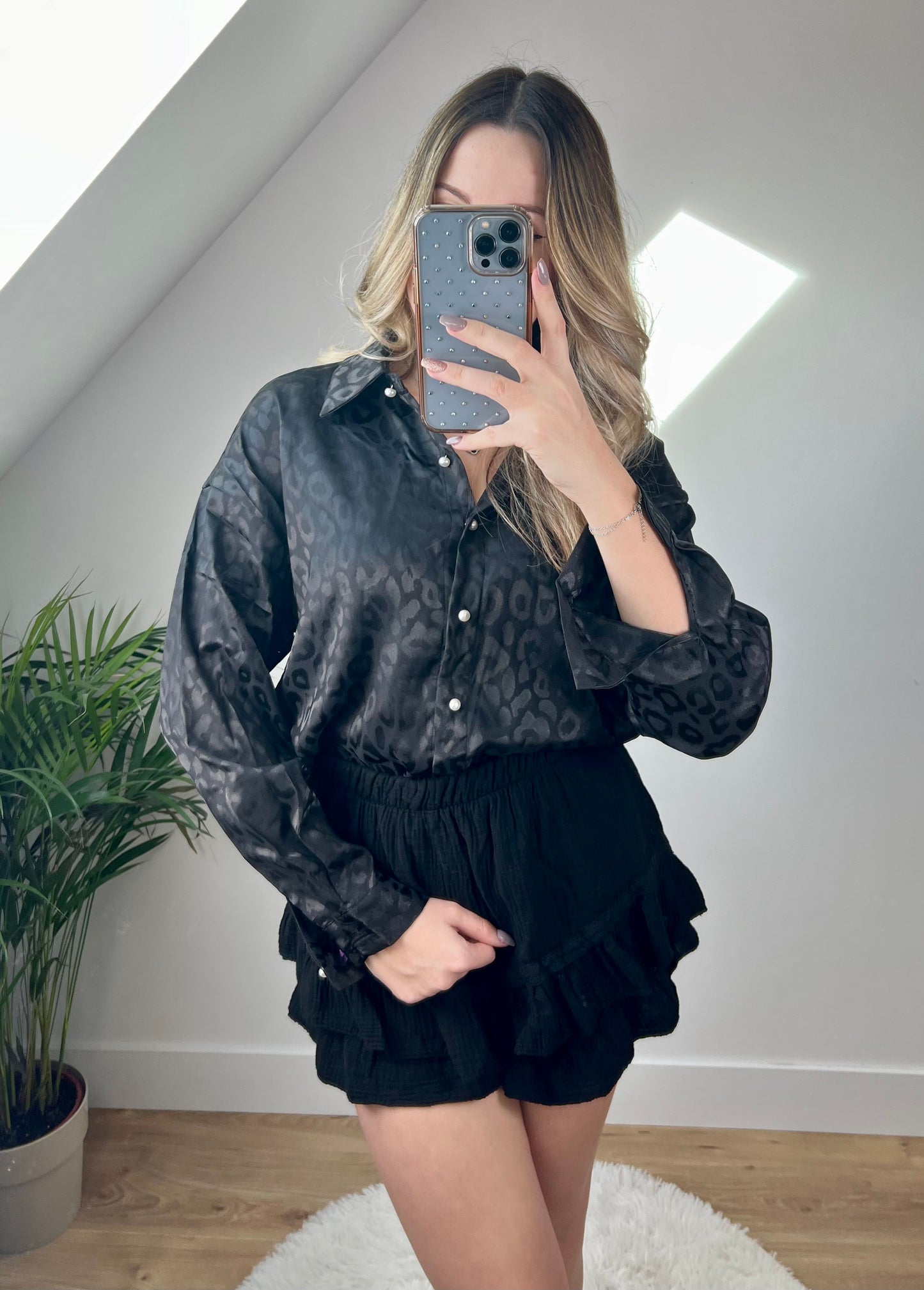 Chemise Ninon Noir