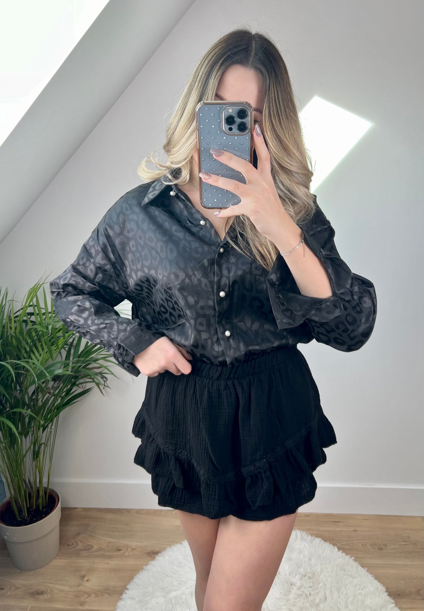 Chemise Ninon Noir