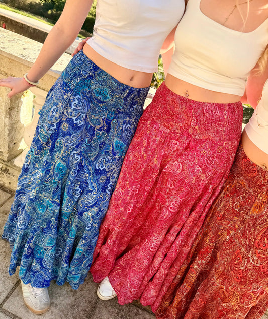 Jupe bohème Sara Rose réassort vendredi à 20h MaisonPerla Collection