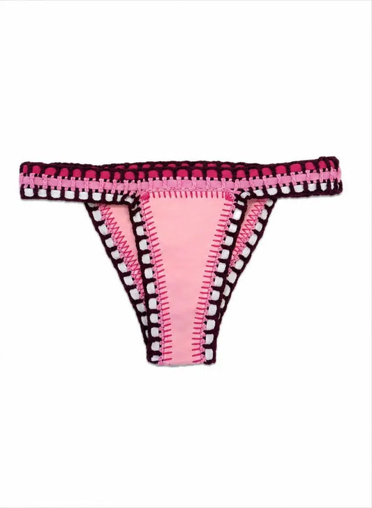 Maillot Camélia rose - Bas (Copie) MaisonPerla Collection