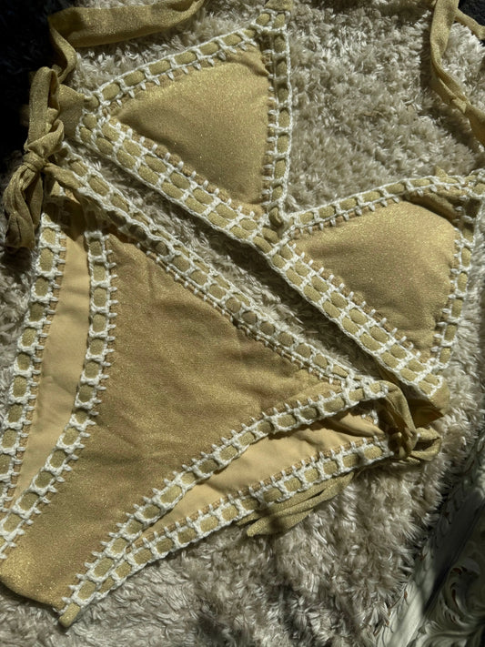 Maillot de bain Ibiza gold MaisonPerla Collection