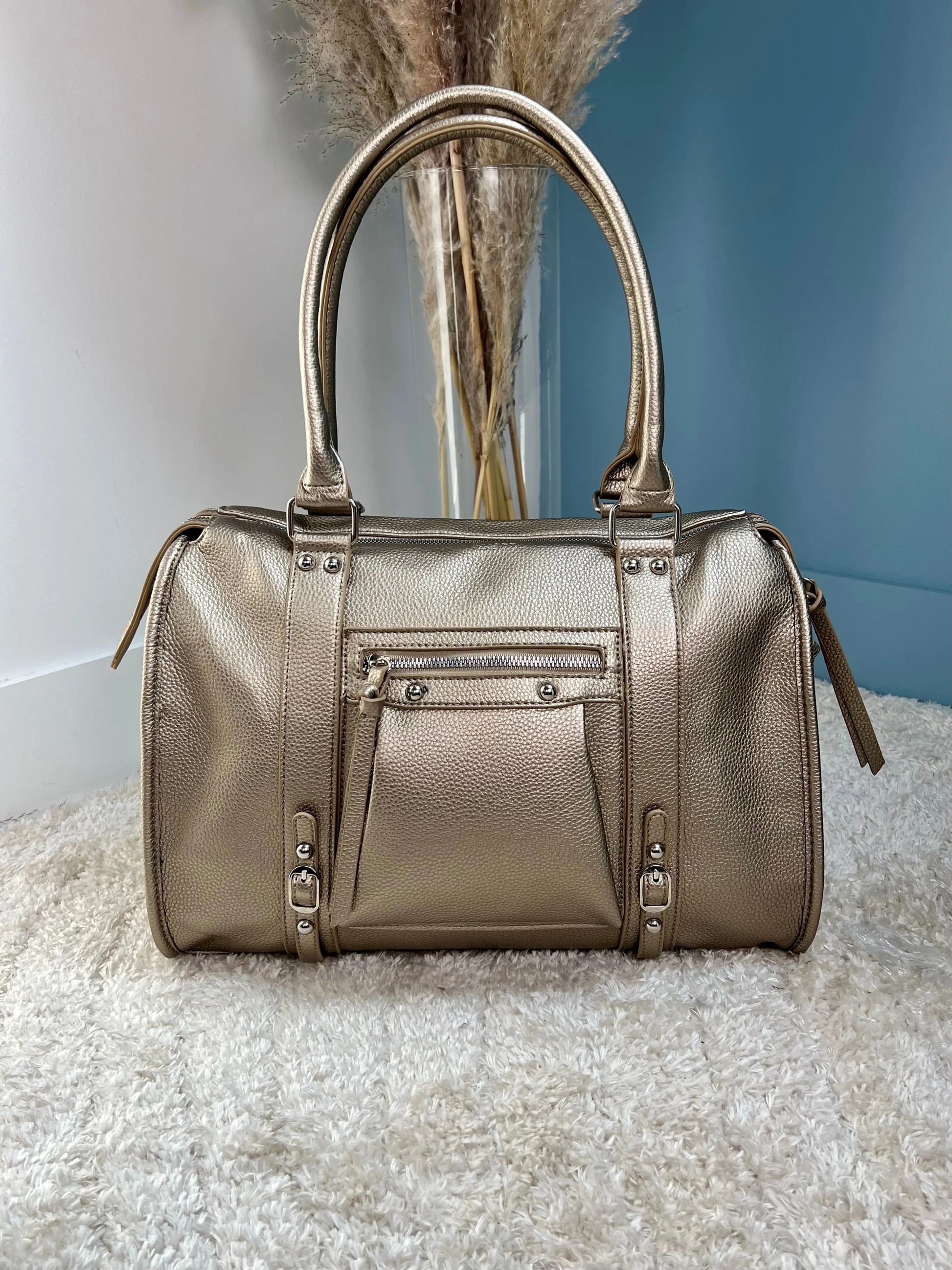 Maxi sac Elsa gold irisé MaisonPerla Collection