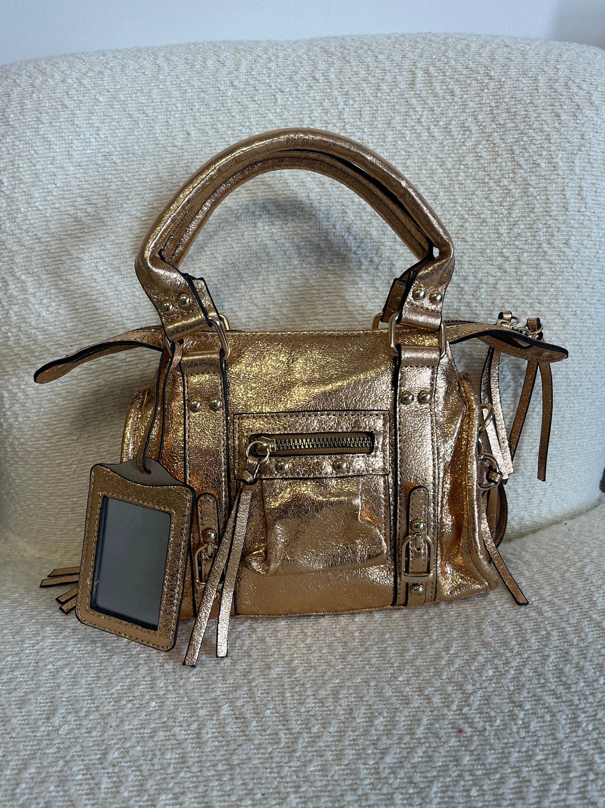 Mini Sac Elsa Abricot S MaisonPerla Collection