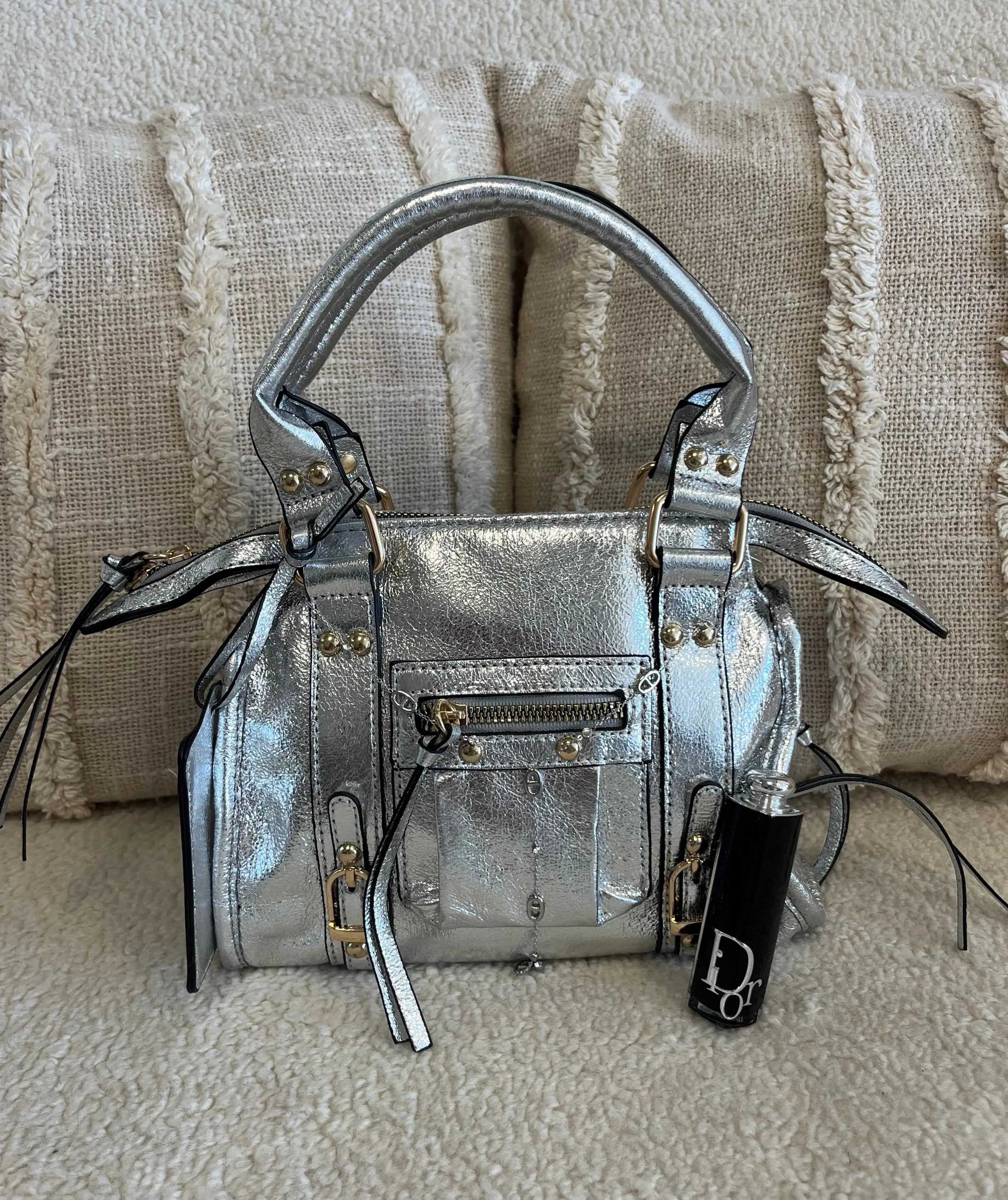 Mini Sac Elsa Silver S MaisonPerla Collection