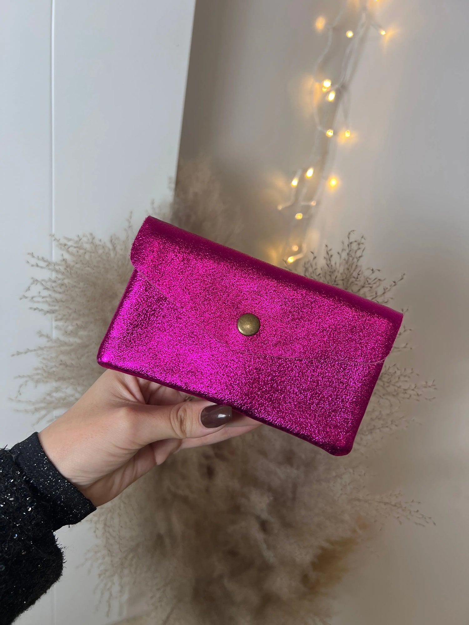 Porte monnaie Lou Fuschia MaisonPerla Collection