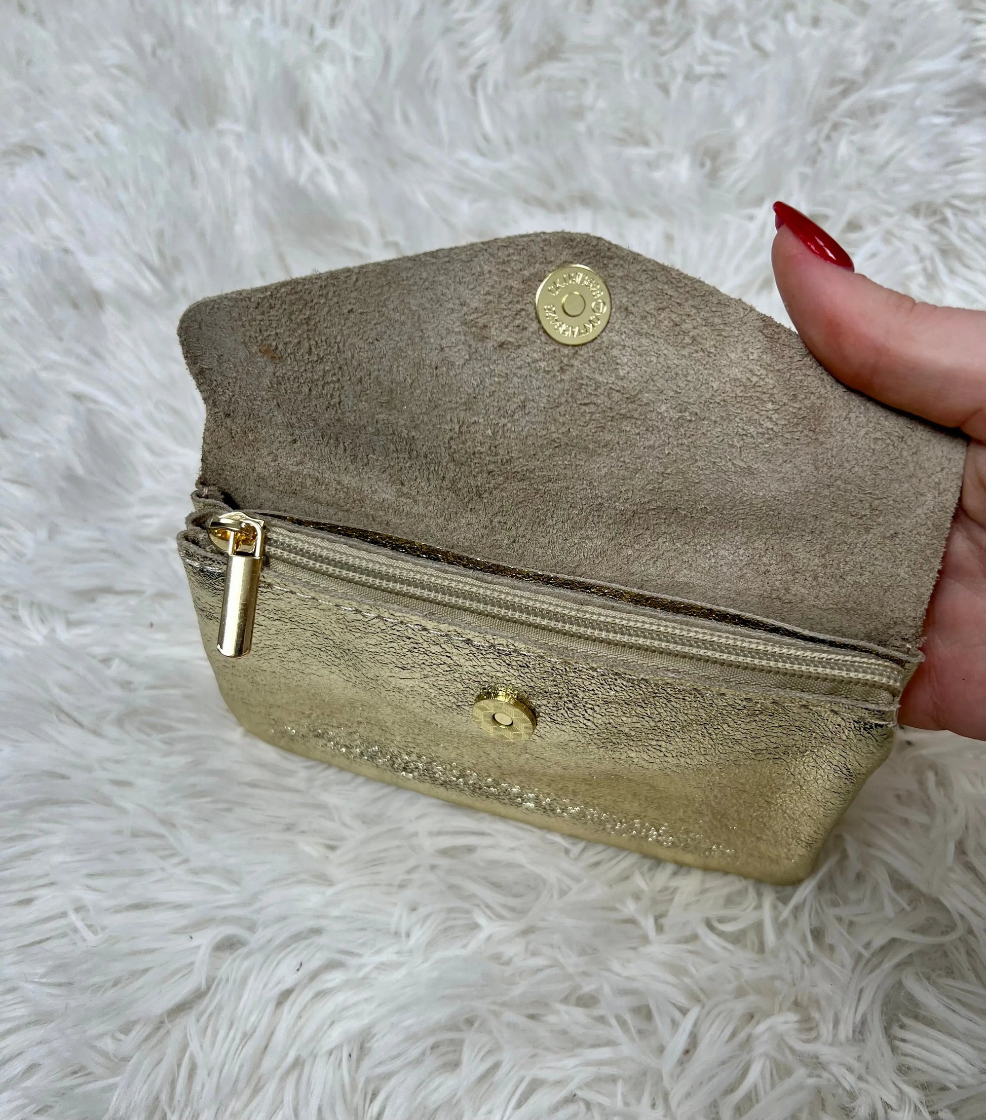 Porte monnaie Lou Gold MaisonPerla Collection