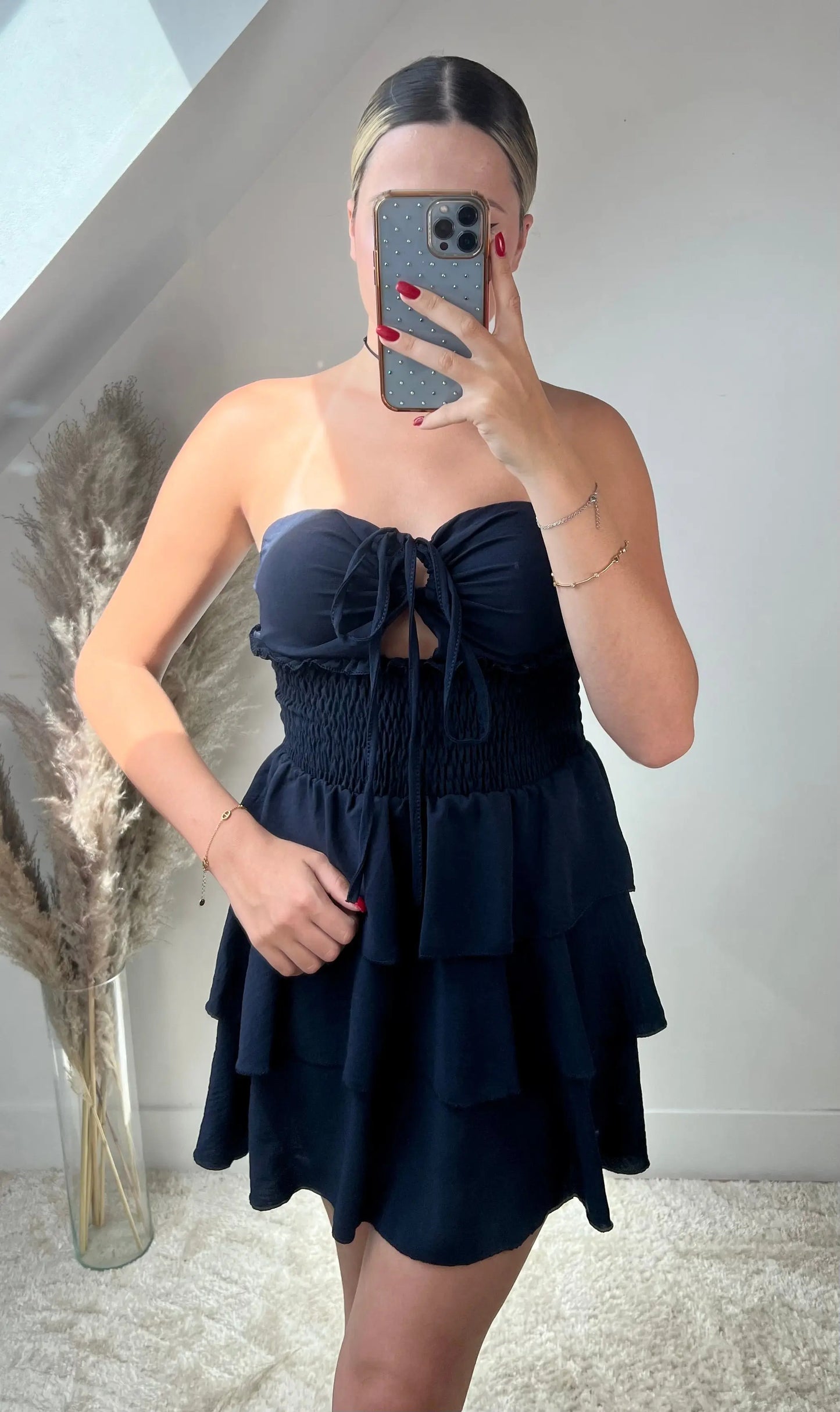 Robe Inaya bleu MaisonPerla Collection