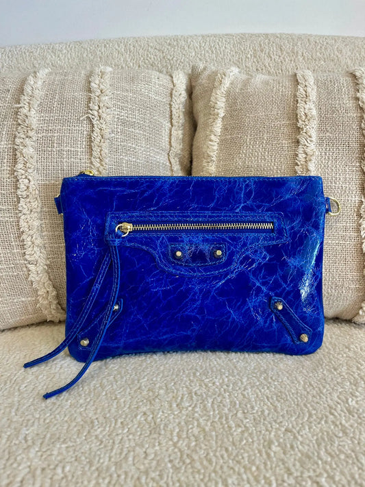 Sac Anna bleu MaisonPerla Collection