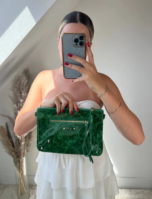 Sac Anna vert MaisonPerla Collection