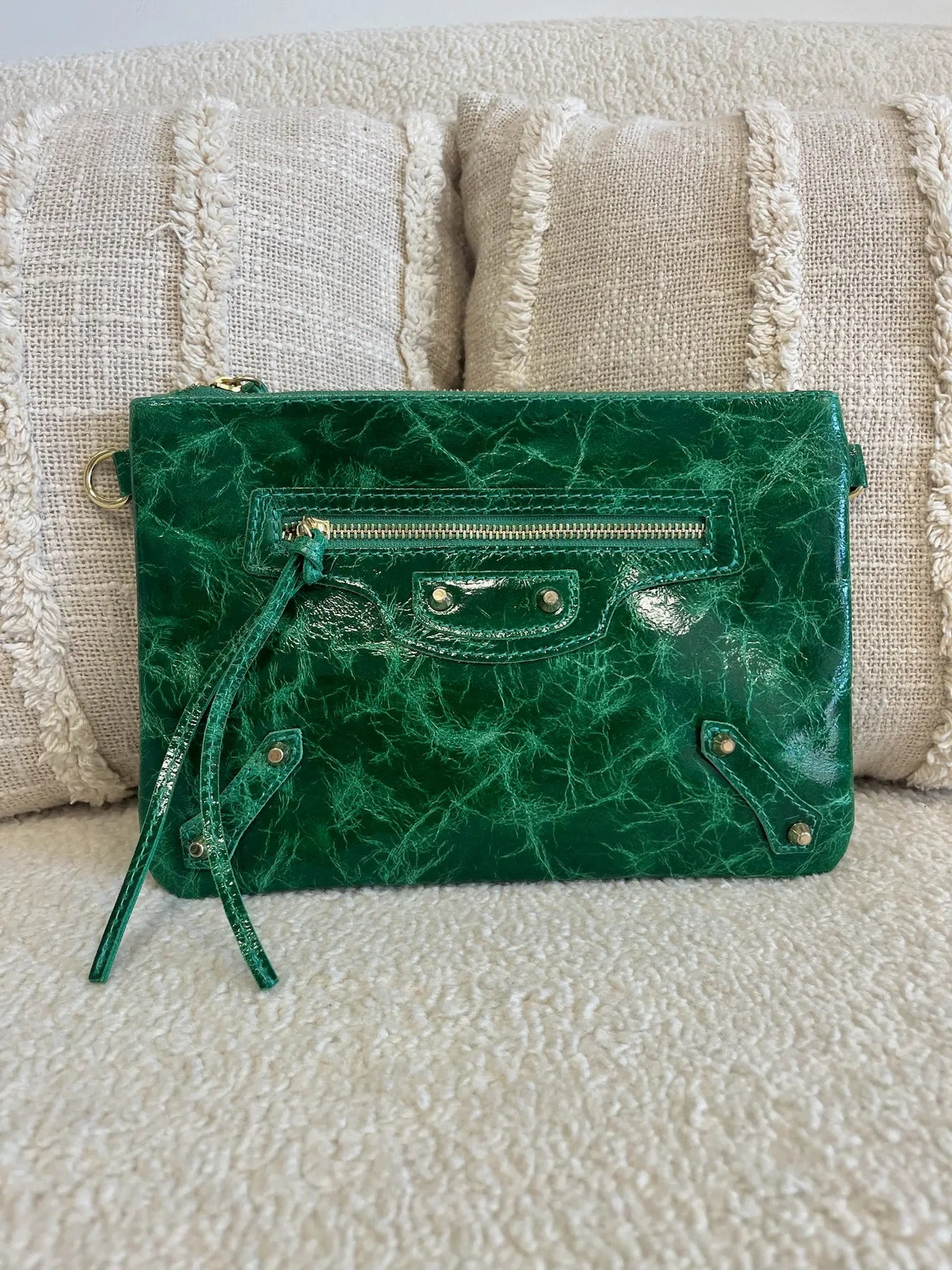 Sac Anna vert MaisonPerla Collection