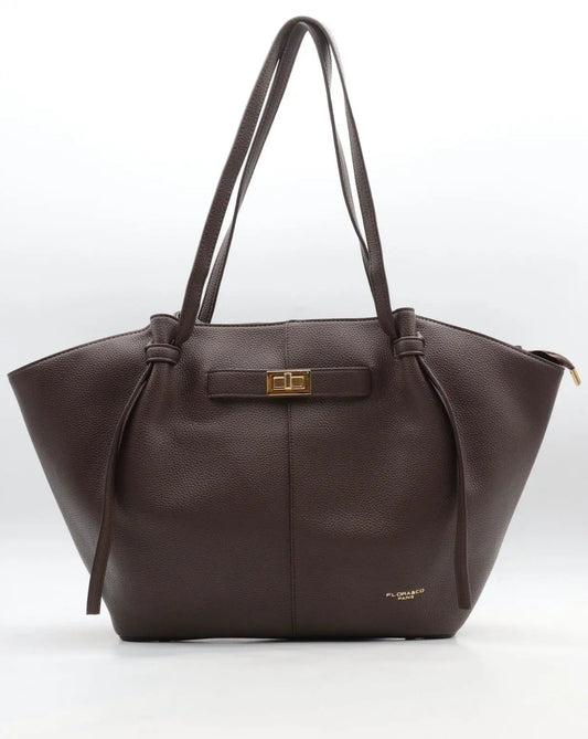 Sac Carla chocolat précommande expédition le 24/08 MaisonPerla Collection