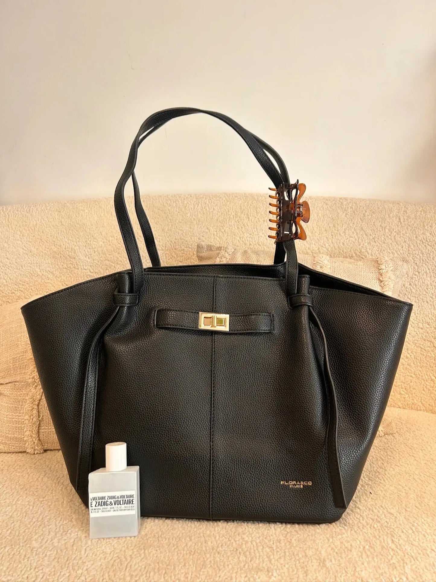 Sac Carla chocolat précommande expédition le 24/08 MaisonPerla Collection